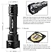 EVOLVA FUTURE TECHNOLOGY T20 IR 850nm IR Light Illuminator Infrared Led Flashlight 38mm Lens IR Torch for Long Rang Night Vision Scope Hunting (Power and Tail Switch Package)
