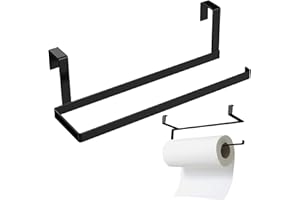 Tissue Holders, Paper Towel Holder Cabinet Door 10 x 2 x 3 Sturdy Over The Door Paper Towel Holder Creative Paper Towel Holde