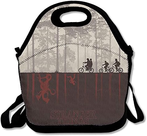 HOHOTO Stranger Things Art Logo Lunch Bag