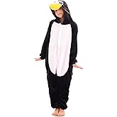 TYONMUJO Animal Onesie Costume for Kids Halloween Costumes for Girls Boys Cosplay Outfit Penguin