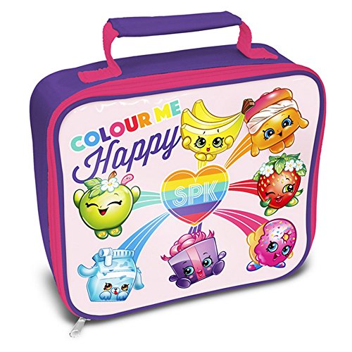 Shopkins Official Rainbow Celebration Lunch Bag (One Size) (Pink)