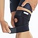Bracoo Knee Stabilizer Support Brace, Open-Patella Support - Joint Pain Relief for Sprains, Arthritis, MCL, LCL, Sports Injury & Recovery, KP30