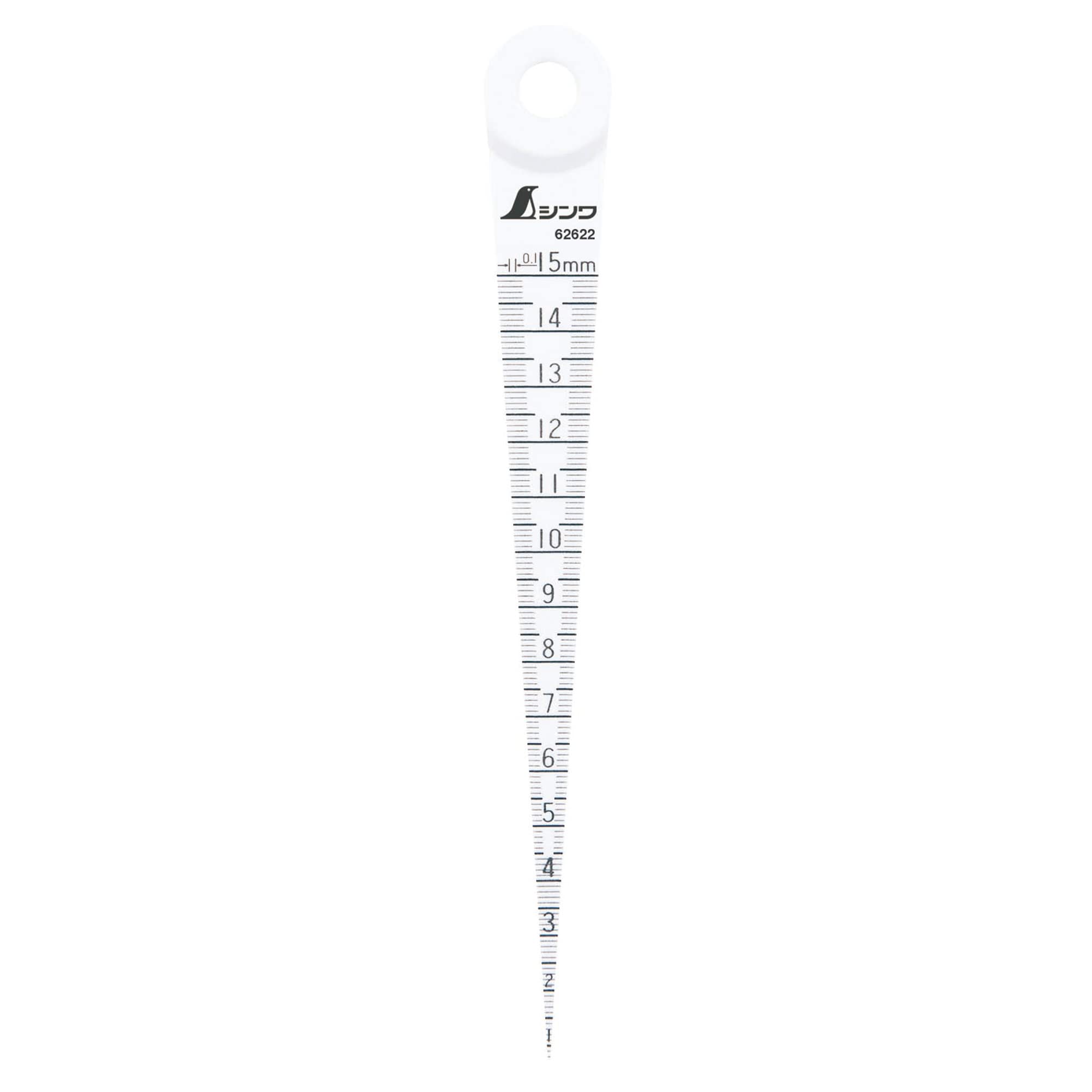 Shinwa Taper Gauge ABS Resin 0.04-0.59 in