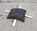 Heavy-Duty Sandbag Weight for Swooper Feather Flagpole X-base Mount (X-Base not included)