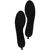 Accents Inserts - Ultra-Thin Shoe Inserts, Sweat & Odor Absorbent Insoles, Replaceable Barefoot Liners for Women’s Size 8-9, Midnight Black, 4 Pairs