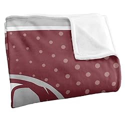 Aquinas College Blanket, 60"x80" Logo Dots Silky