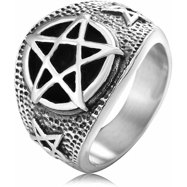 WWorMM Letters FTW Stainless Steel Biker Ring for Men
