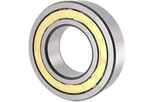 SUOFEILAIMU 1PC Cylindrical Roller Bearings NUP202 203 204 205EM Single Row Bearing(NUP206EM)
