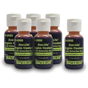 Spectronics Corp / Tracer TP39000601 Engine Coolant Dye 1oz.- Set of 6