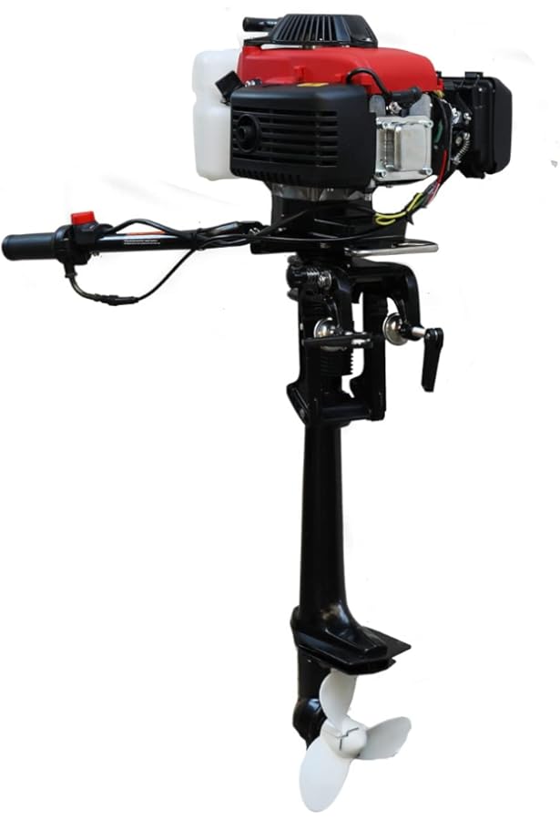 される VPABES Boat Outboard Motors， 4 Stroke 7 HP Heavy Duty Outboard