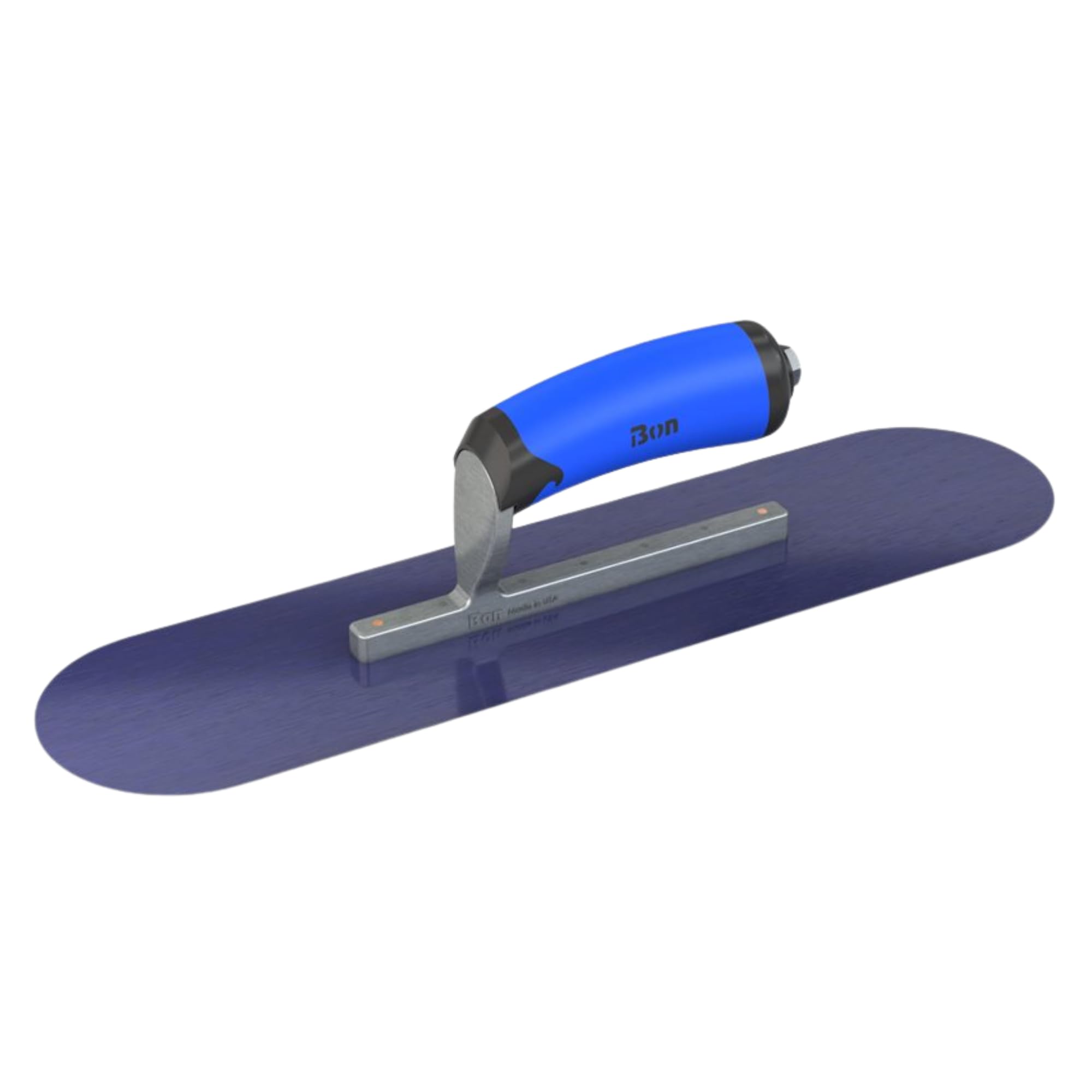 Bon 67-162 Pool Trowel - Blue Steel - 12 X 3.5 - Comfort Grip Handle