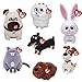 TY Beanie Babies Plush - Secret Life of Pets Movie Soft Toys (Complete set of 7) by TY Beanie Babies