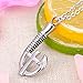 HooAMI Cremation Jewelry Cross Fish Hook Pendant Keepsake Memorial Urn Necklace