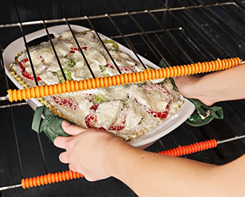 image for 3 PACK Oven Rack Protectors Edge Liner Cover - BPA Free, FDA Approved,