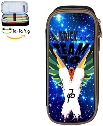 PINGPING88 Lo-gan Paul Jake-Paul Logo Pencil Case Bag Storage Organizer Student Box Black