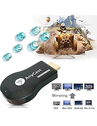 yehua anycast M4 Plus Wifi visualización dongle 1080P HDMI TV Stick Wireless Display Adapter Support Miracast Airplay DLNA Streaming de vídeo del teléfono a la visualización grande negro