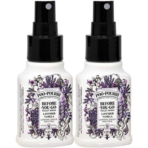 Poo-Pourri Lavender Vanilla 1.4 oz, 2 Count - //medicalbooks.filipinodoctors.org