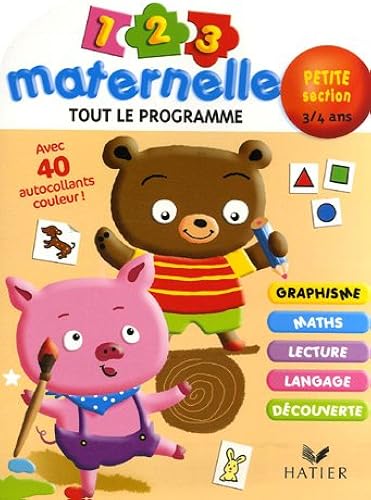 Download 1 2 3 Maternelle Petite section 3-4 ans PDF
