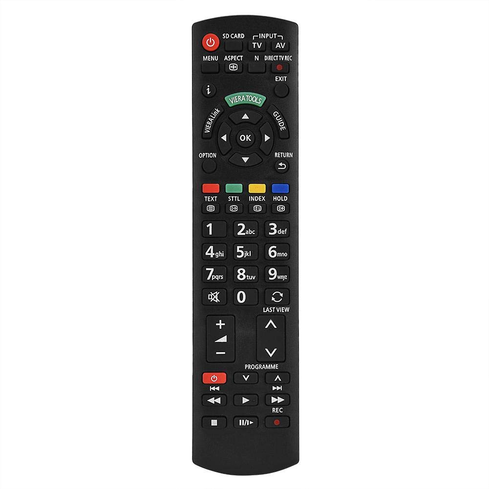 Cuifati Plastic Black Replacement Smart TV Remote Control Television Controller for N2QAYB000487 Innovative Keyboard Remote Controller N2QAYB000487 for Smart TV