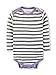 Colored Organics Baby Girls Pearl Organic Bodysuit - Preston Stripe - 6-12M