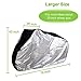 Yougai Bike Cover Outdoor Bicycle Cover Waterproof Dust Wind Proof with Lock Hole, Road Bike, Mountain Bike