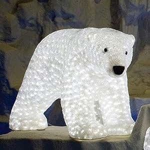 Amazon.com : Giant Lighted LED Commercial Female Polar Bear Christmas