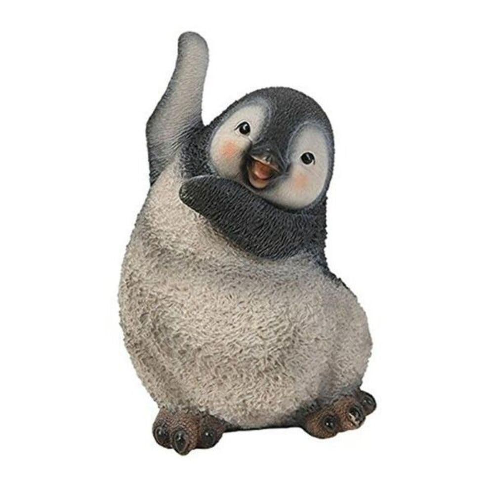 Vivid Arts 29cm Playful Penguin Resin Ornament - XNF-PENG-B
