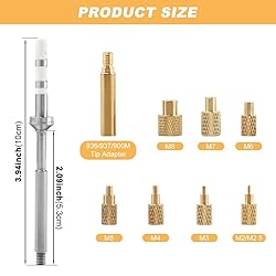 Heat Set Insert Tool M2 M2.5 M3 M4 M5 M6 M8 Hot