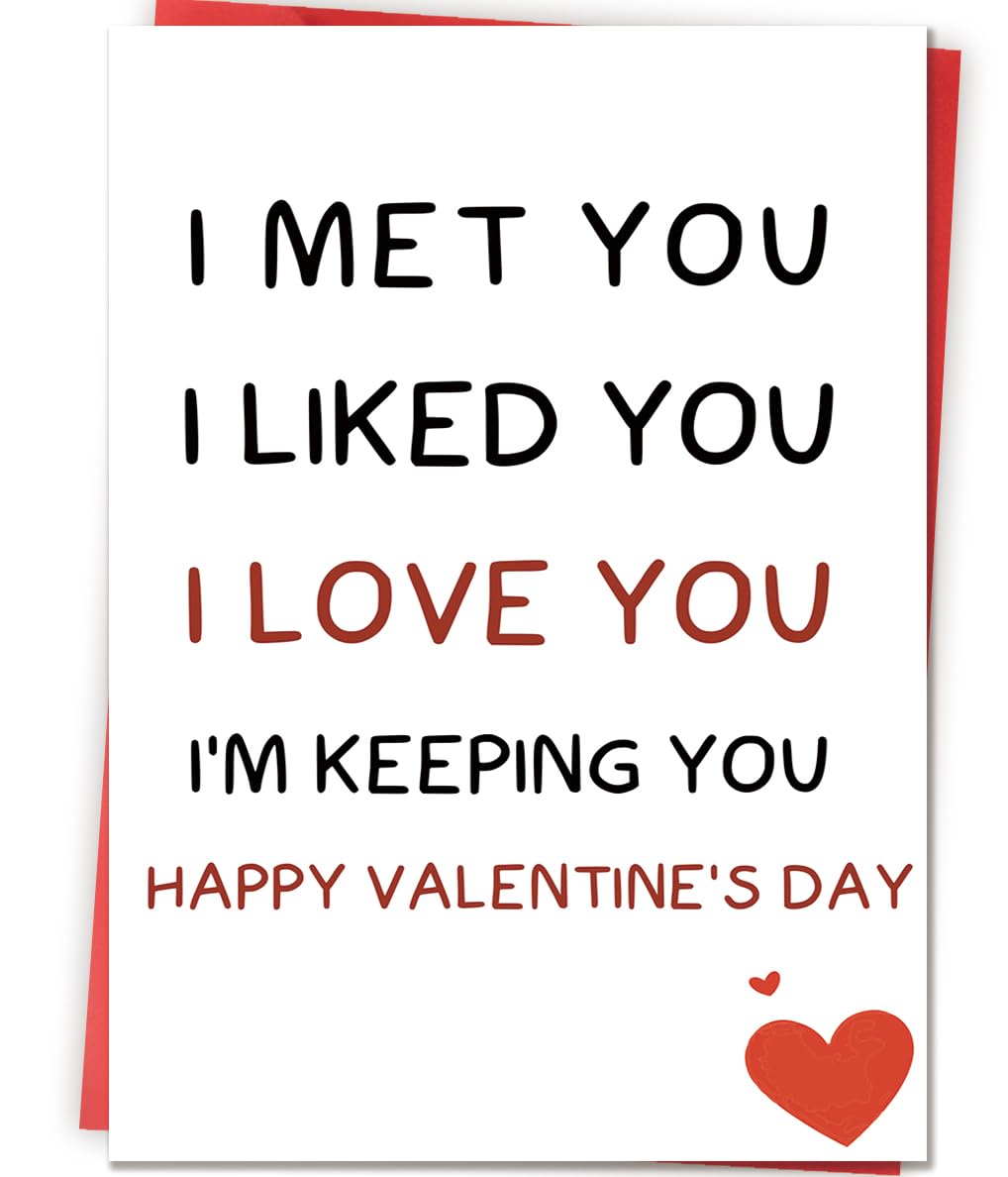 Photo 1 of ****** 2 PACK*****Londue Valentines Day Cards, Funny Valentines Day Gifts for Him Her Men Women, Romantic I Love You Gift for Couples Wife Husband