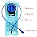 MIRACOL 2L/2.5L Water Bladder for Hydration Pack - Water Reservoir for Hiking Cycling Running