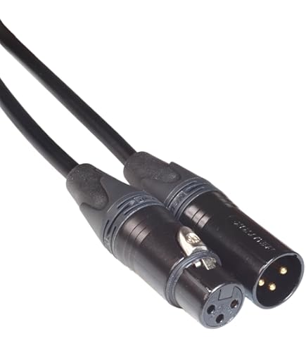 Amazon.com: CANARE L-4E6S Microphone Cable, Quad Core, Black Bulk