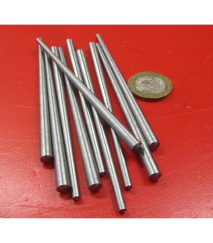 10 Punti Taper Pin Acciaio Carbonio | 45mm Lunghezza | 3mm Diametro | GB117 Standard - Foto 2