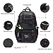 Nicgid Laptop Backpack Water Resistant Computer Business Backpack Shoulder School Bookbag College Daypack Fits 17-Inch Tablets Notebook For Work Travel Hiking Men Women