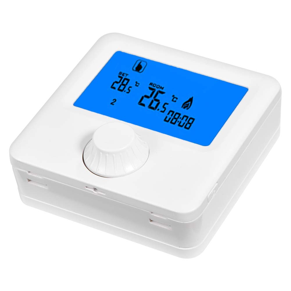 Wireless Digital Thermostat Digital LCD RF Wireless Heating Thermostat Temperature Controller for Wall-hung Boiler