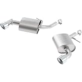 BORLA 11929 Axle-Back Performance Exhaust System for 2016-2023 Chevrolet Camaro LT 3.6L V6 Automatic/Manual Transmission Single Split Rear Exit WITHOUT Dual Mode Exhaust (NPP) Valves.