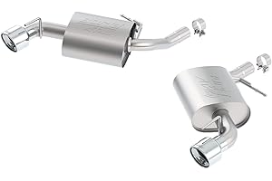 BORLA 11929 Axle-Back Performance Exhaust System for 2016-2023 Chevrolet Camaro LT 3.6L V6 Automatic/Manual Transmission Single Split Rear Exit WITHOUT Dual Mode Exhaust (NPP) Valves.