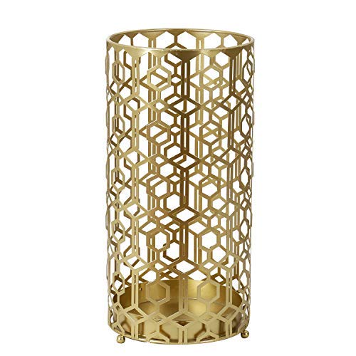 image for ELEGAN Metal Umbrella Stand Gold Umbrella Rack for Canes Walking Stick