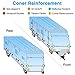 RVMasking Upgraded 100% Waterproof Oxford Travel Trailer RV Cover, Fits 31'7