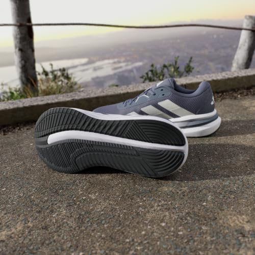 Ténis de corrida Galaxy 7 masculinos, Onix/Orbit Grey/Cloud White, 40 2/3 EU