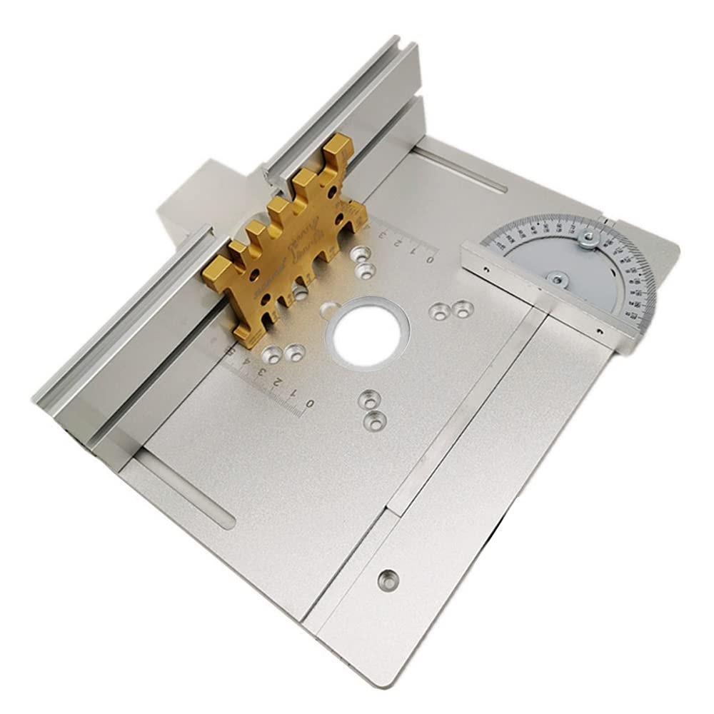 Set of 3 Router Table Insertion Plates, Aluminum