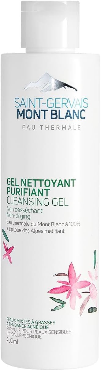 Saint-Gervais Mont Blanc - Purifying Cleansing Gel for Combination to Oily, Acne-Prone Skin - 200 ml