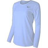 Nike Women's Legend L/S T SP20 TOP - Valor Blue/Valor Blue/Cool Grey - XL