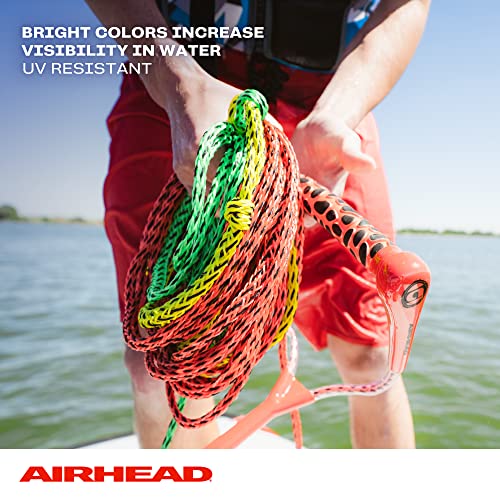 Airhead Water Ski Rope with Radius Handle, 3 Section for Water Skis