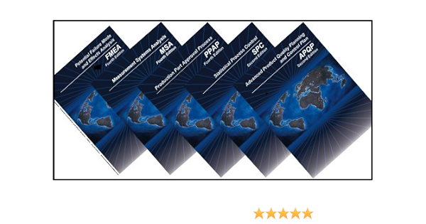Supplier Quality Requirements 5 Pack Supplier Quality Requirements 5 Pack Automotive Industry Action Group Aiag 9781605341378 Amazon Com Books