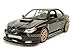 NEW 1:24 DISPLAY WELLY COLLECTION - BLACK 2005 SUBARU IMPREZA WRX STI Diecast Model Car By Welly