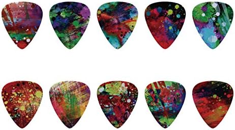 Watercolor Pattern Guitar Pick Set 1 (10pcs)