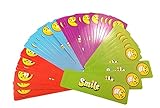 48 Goofy Smile Happy Face Clip Bookmarks Kids Emoji Birthday Party Favors Stationary Home Classroom