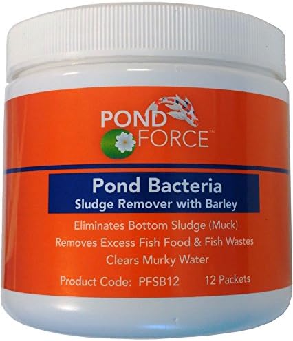 Pond Force Pond Bacteria Sludge Remover with Barley