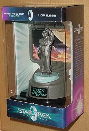 Leonard Nimoy Star Trek Champions Pewter Figure - Mr. Spock