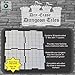 Dry Erase Dungeon Tiles, Set of 36 Five-inch Interlocking Squares for Role-Playing and Miniature Tabletop Games
